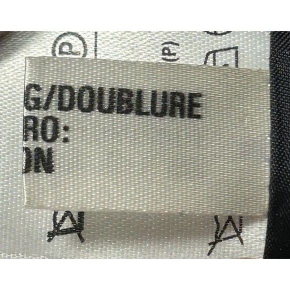 Escada Black 100% Virgin Wool Blazer Womens EU 40 US 8 Tailored Jacket Lined - Picture 9 of 11